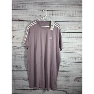 Adidas t-shirt dress women's plus size 2X NWT